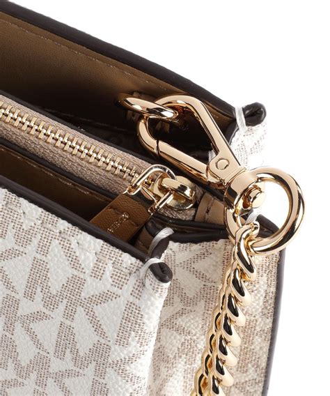 michael kors tas bruin wit
